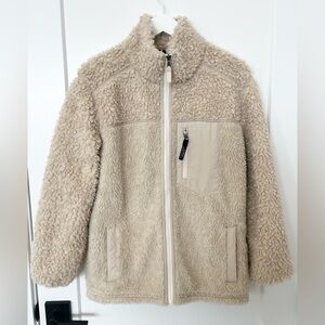 Patagonia Style Womens’s Retro-X Fleece Jacket Coat Full Zip Natural Size XS